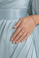 Mariya - Aquatic Blue — hijab styling, macro fabric detail