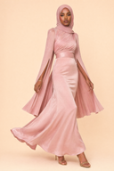 Mariya - Pink — hijab styling, skirt motion