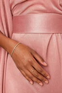 Mariya - Pink — hijab styling, macro fabric detail