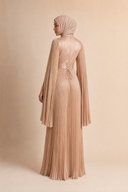 Saffira - Champagne — hijab styling, champagne master back