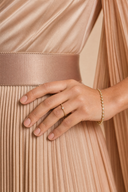 Saffira - Champagne — hijab styling, macro fabric detail