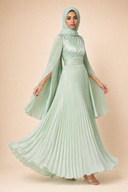Saffira - Mint Green — hijab styling, skirt motion