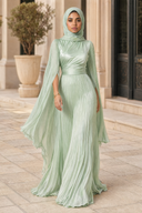 Saffira - Mint Green — hijab styling, walking lifestyle