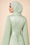 Saffira - Mint Green — hijab styling, bust profile portrait