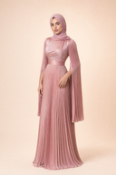 Saffira - Rose — hijab styling, three quarter front