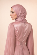 Saffira - Rose — hijab styling, bust profile portrait