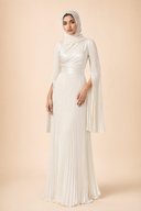 Saffira - White — hijab styling, front master