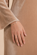 Camille - Beige — hijab styling, macro fabric detail