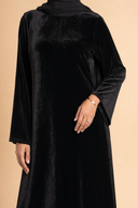 Camille - Black — hijab styling, waist jewelry hero