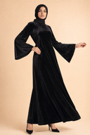 Camille - Black — hijab styling, editorial power pose