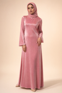 Camille - Pink — hijab styling, front master