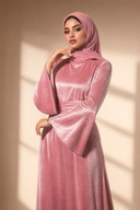 Camille - Pink — hijab styling, editorial power pose