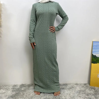 Elegant Woolen Winter Abaya