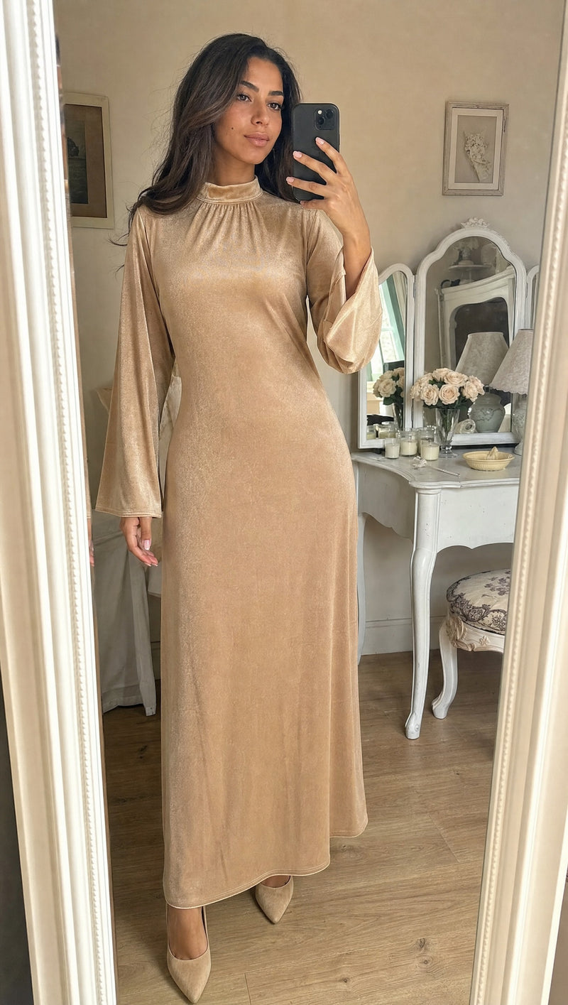 Velvet Beige — nonhijab front