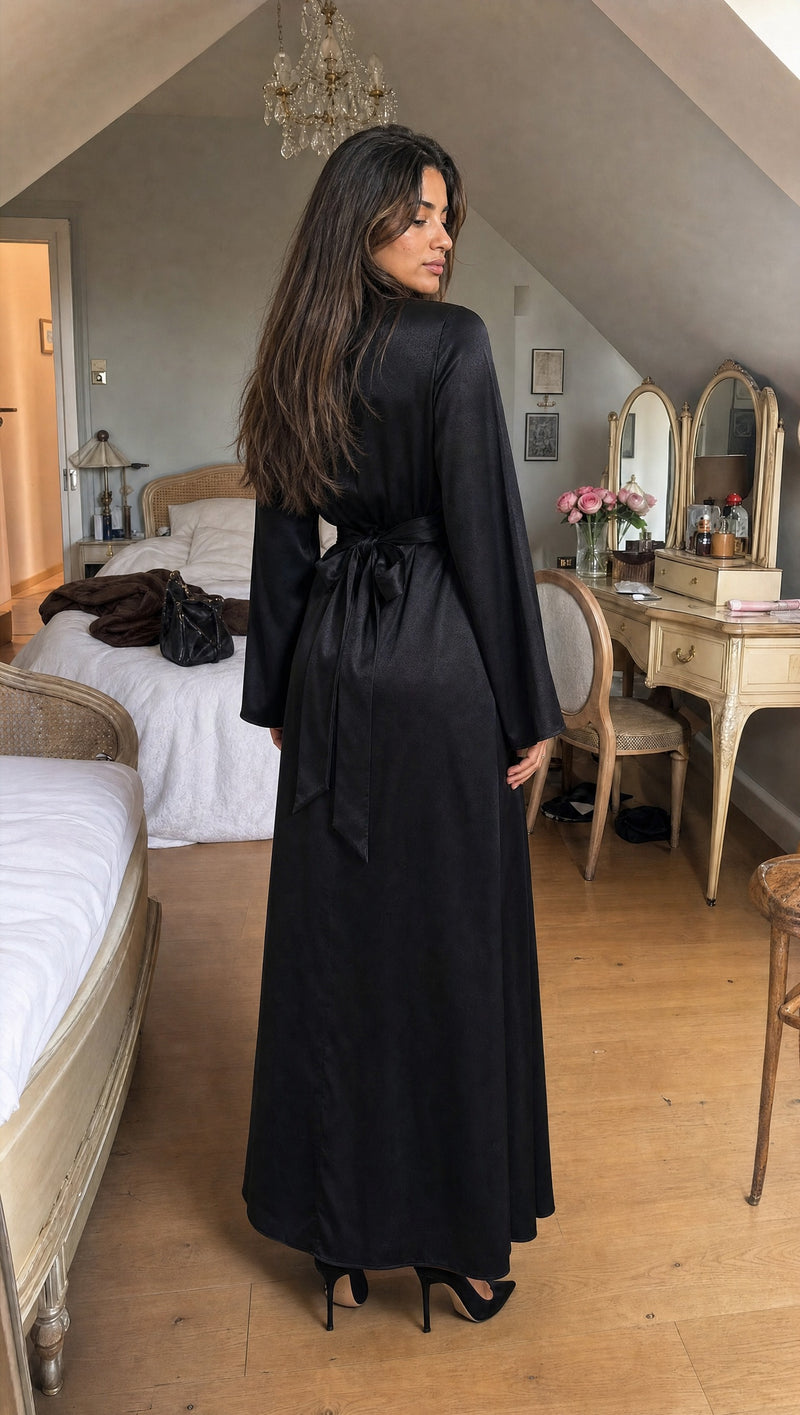 Velvet Black — nonhijab back