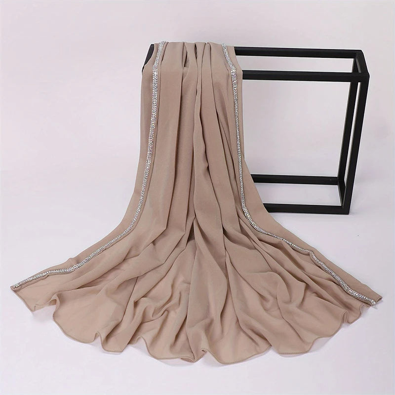 Diamond Chiffon BEIGE