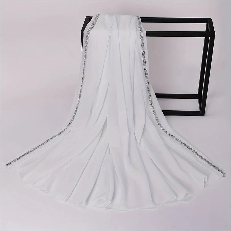 Diamond Chiffon WHITE