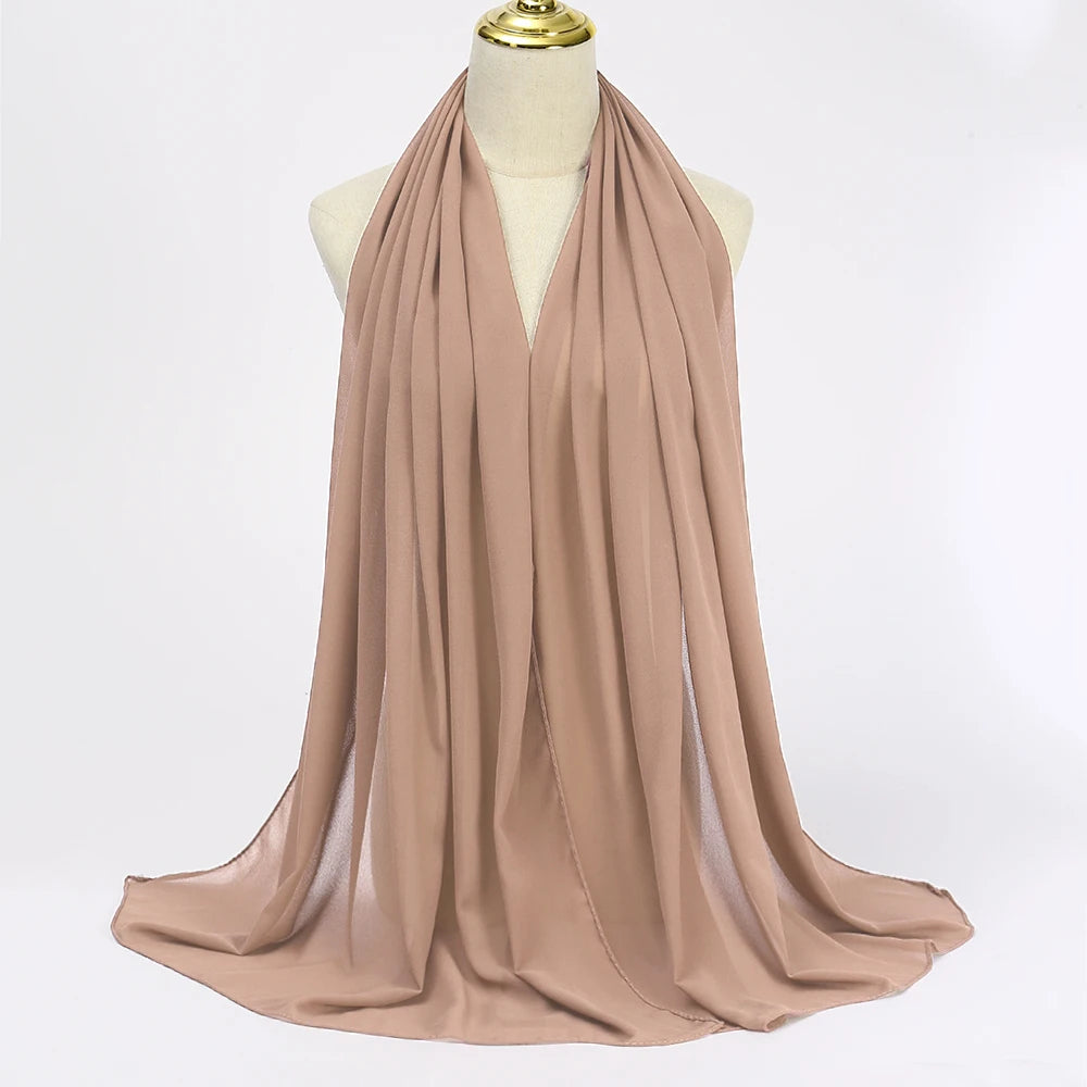 Chiffon Hijab NUDE