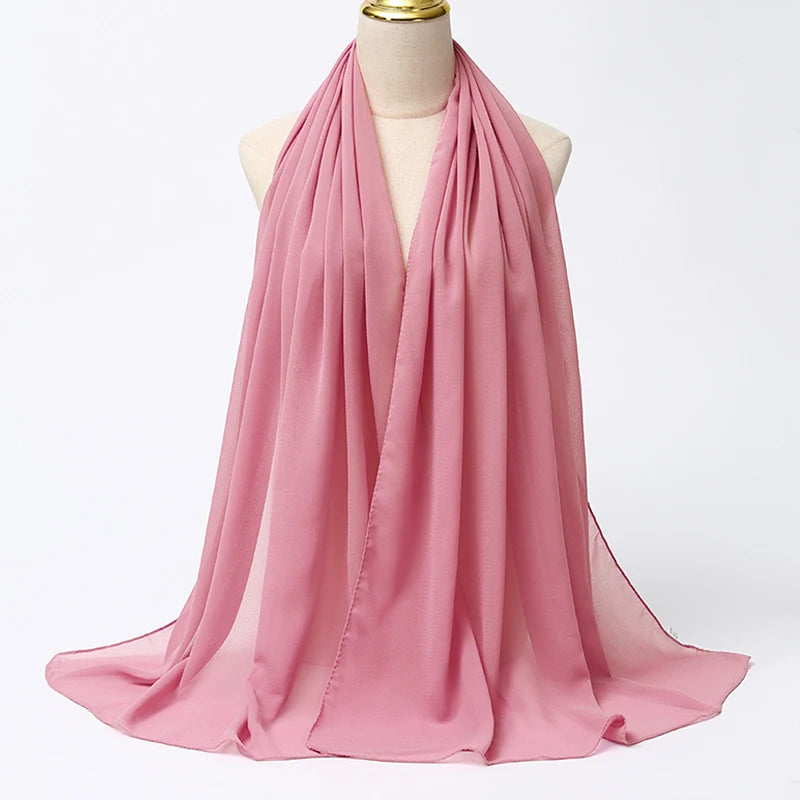 Chiffon Hijab PEACH PINK