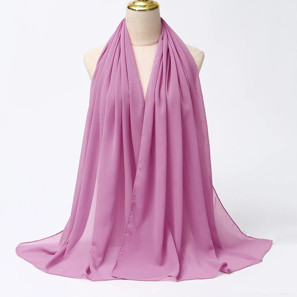 Chiffon Hijab PURPLE PINK