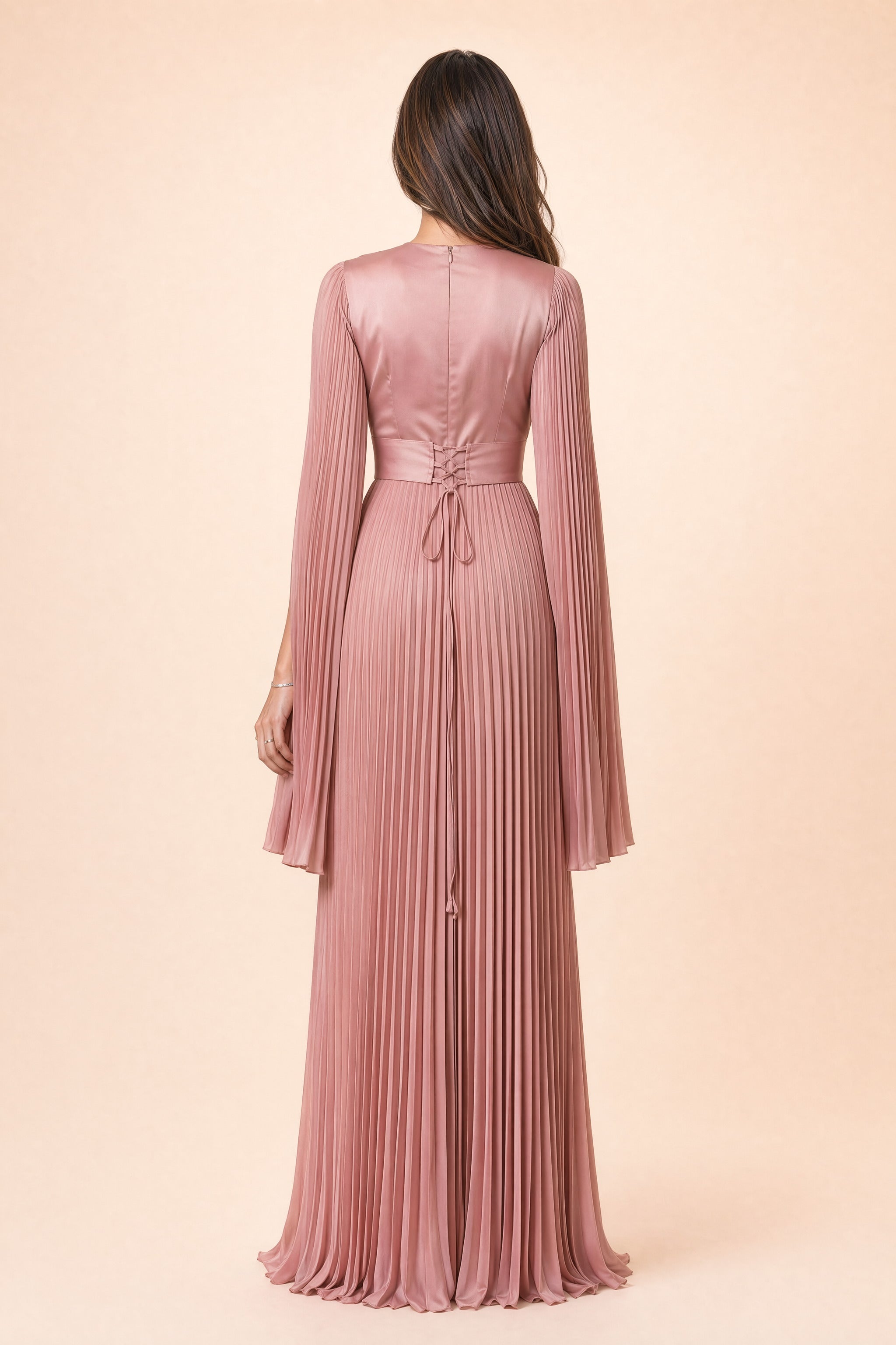 Saffira - Rose — Modest evening gown by Mystic Modesty