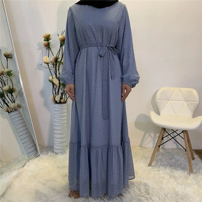 Polka Grace Abaya Dress