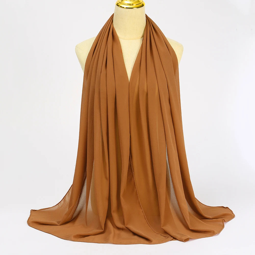 Chiffon Hijab WALNUT